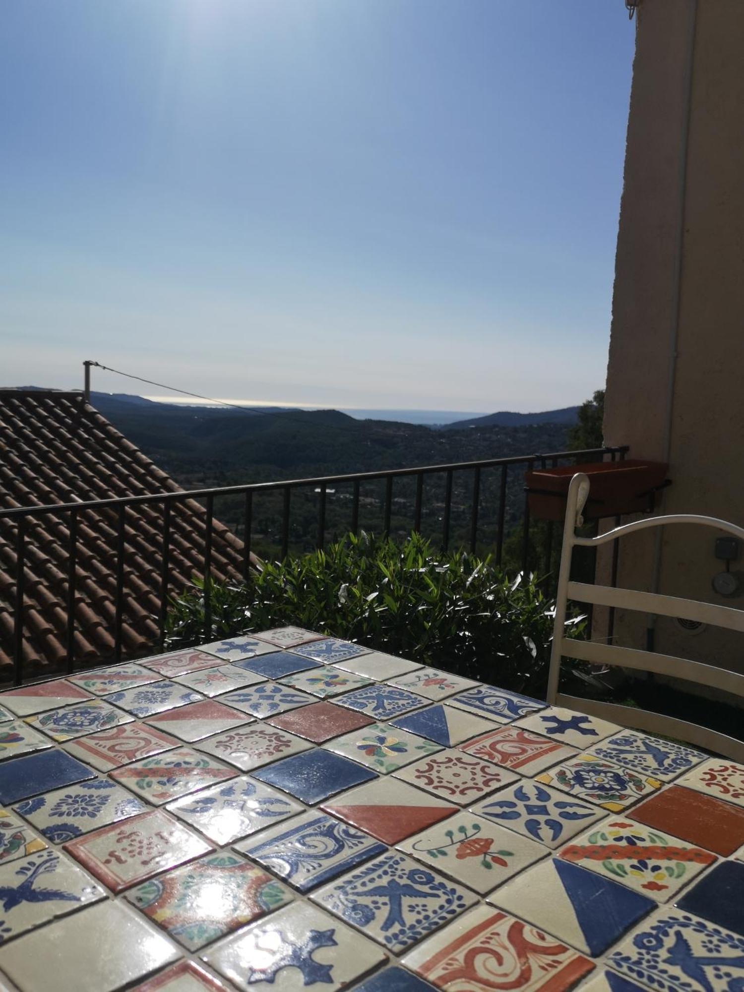 Vue Mer, Au Calme, Avec Jardin ! Speracedes ภายนอก รูปภาพ